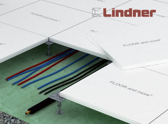 Фальшпол неразъемный: серия Floor and more - Сульфат-кальция плита