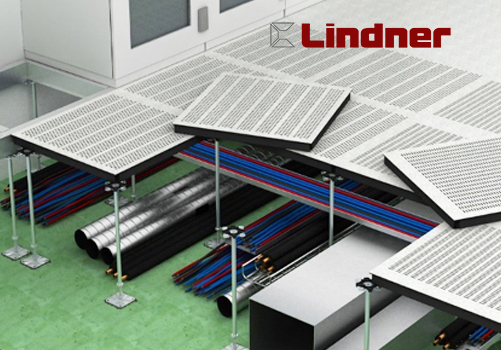 Фальшпол серия Ventec - плита стальная